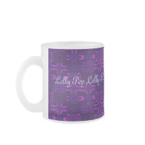 Purple Lolly Pop Fractal Mug