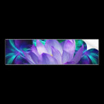 Purple lotus flower and its meaning bumper stickers