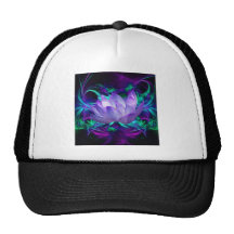 Purple lotus flower and its meaning trucker hat