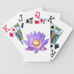 Purple Lotus Flower Card Deck