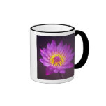 Purple Lotus Flower Coffee Mug