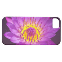 Purple Lotus Flower iPhone 5 Case