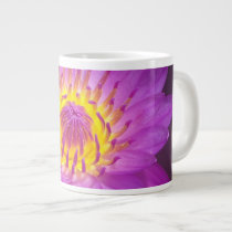 Purple Lotus Flower Jumbo Mug