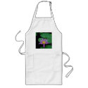 Purple Lotus Flower & Lily Pad Apron