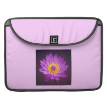 Purple Lotus Flower MacBook Pro Sleeve