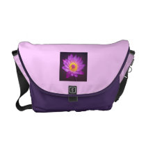 Purple Lotus Flower Commuter Bags