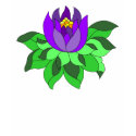 Purple Lotus Flower Shirt
