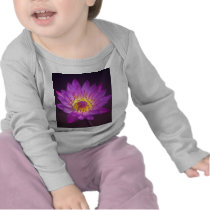 Purple Lotus Flower T Shirts