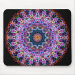 Purple Lotus kaleidoscope Mousepad