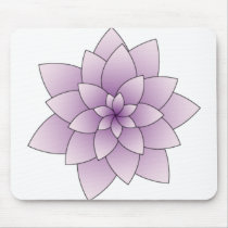 Purple Lotus Mousepad