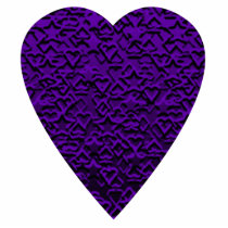 Purple Love Heart! Pin or Keychain. Ornament. photo sculptures by PsyborgAli Purple Love Heart! Pin or Keychain. Ornament. photo sculptures