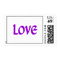 Purple Love Postage
