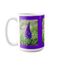 Purple Lupine 1 Mug by CreatureCreations Purple Lupine 1 Mug