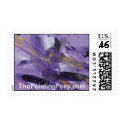 Purple Madness postage by PaintingPony Purple Madness postage