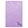 Purple Magic American Pit Bull Terrier Stationery