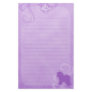 Purple Magic Bichon Frise Stationery