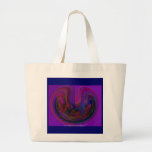 Purple Magic Canvas Bag
