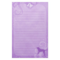 Purple Magic Chesapeake Bay Retriever Stationery by MenagerieMayhem Purple Magic Chesapeake Bay Retriever Stationery
