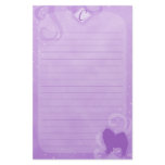 Purple Magic Chow Chow Stationery