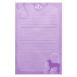 Purple Magic Fila Brasileiro Stationery