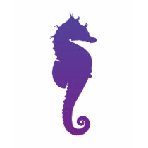 Purple Magic Sea Horse t-shirts