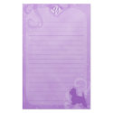 Purple Magic Westie Stationery
