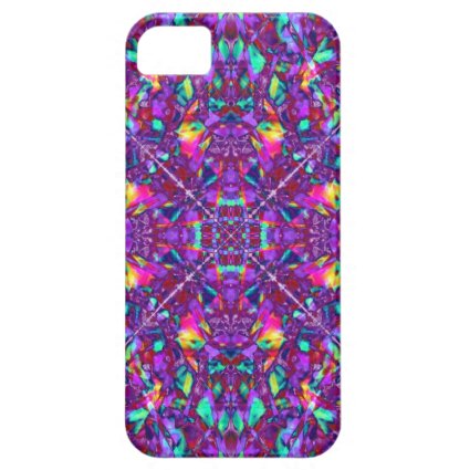 Purple Mandala Hippie Pattern iPhone 5 Case