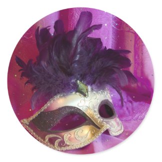 Purple Masquerade Mask