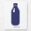 Purple Milk mousepad by surrealitee Purple Milk mousepad