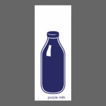 Purple Milk poster posters
