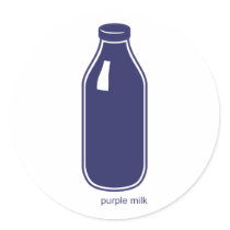 Purple Milk sticker