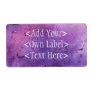 Purple Mist Custom Address Mailing Labels 1