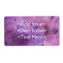 Purple Mist Custom Address Mailing Labels 4
