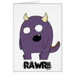 Purple Monster Cards