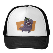 Purple Monster Hat