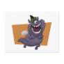 Purple Monster Postcard Purple Monster Postcard
