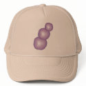 Purple Moon Balls hats by MBS_International Purple Moon Balls hats