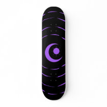 Purple Moon Board skateboards by emsquared Purple Moon Board skateboards