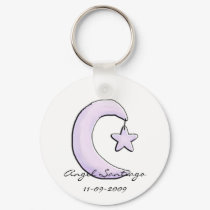 Purple Moon keychains