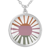 Purple Moon Pendant