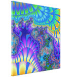 Purple Moonglow Melt Stretched Canvas canvas prints