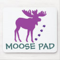 Purple MOOSE Pad mousepads