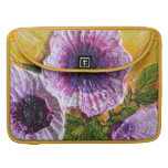 Purple Morning Glories Macbook Pro Sleeve