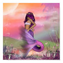 Purple Morning Mermaid posters by tannilisa Purple Morning Mermaid posters