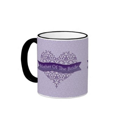 Purple Mother of the Bride Mug