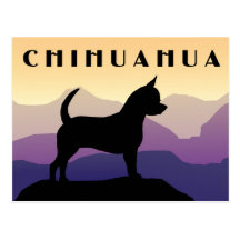 Purple Mountains Chihuahua Postcards