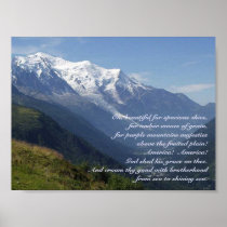 Purple Mountain's Majesty Print
