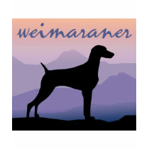 Purple Mountains Weimaraner t-shirts by dogsandhorses Purple Mountains Weimaraner t-shirts