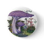 Purple mushroom button