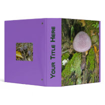 Purple Mushroom in Moss Binder